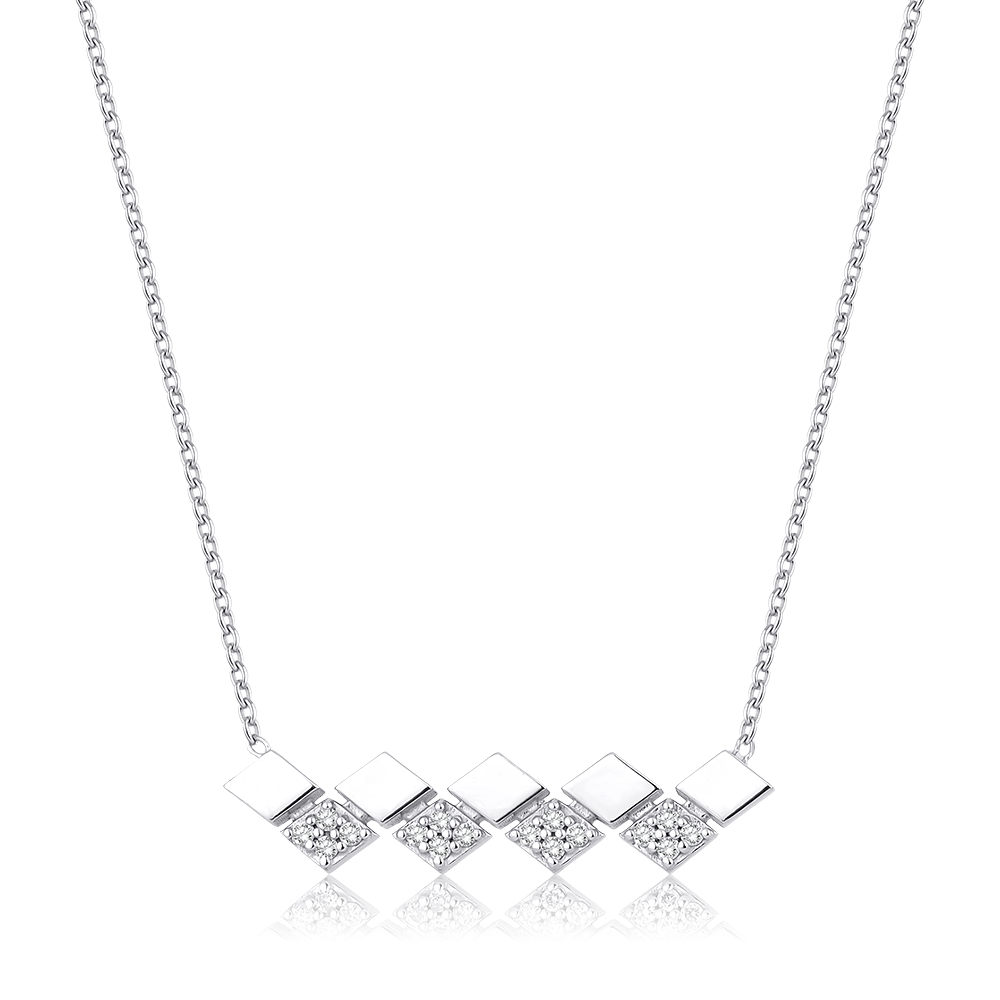 0.11 Karat Pırlanta Minimal Kolye