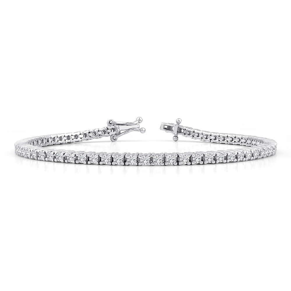 2.81 Karat Pırlanta Su Yolu Bileklik